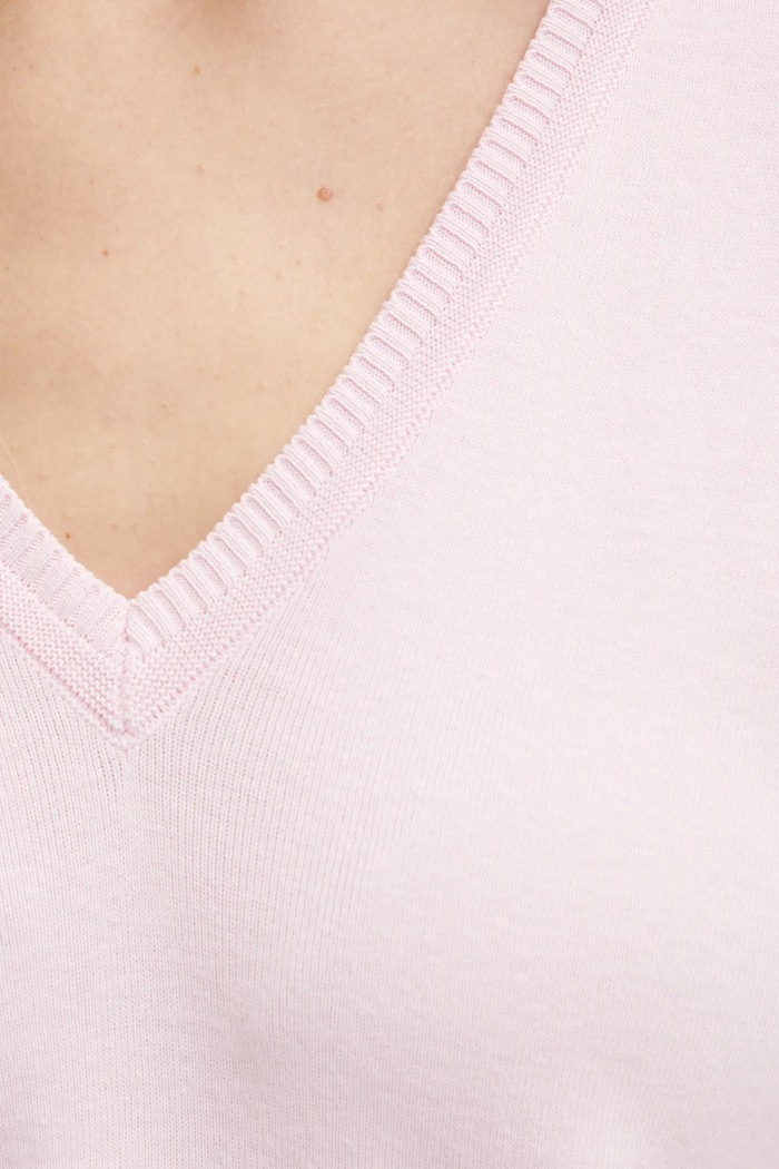 United Colors of Benetton sweter bawełniany 1091D4625 różowy