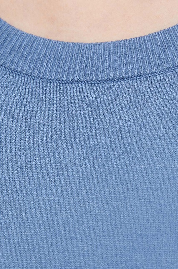 Sisley sweter 14ETM100F niebieski