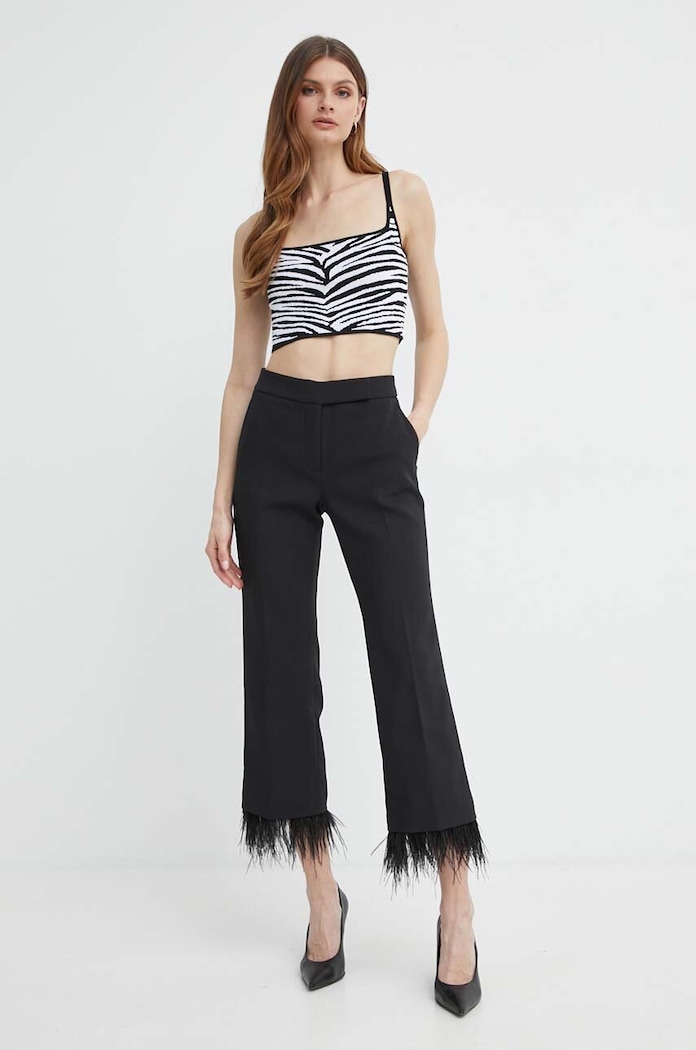 Top MICHAEL Michael Kors MS460WFEGE černá SS24