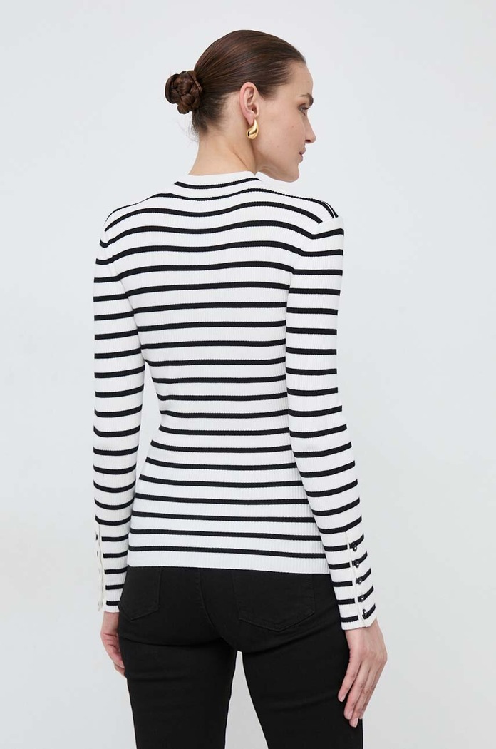 Morgan Svetr Morgan MAG MAG.OFF.WHITE/NOIR bílá AW24