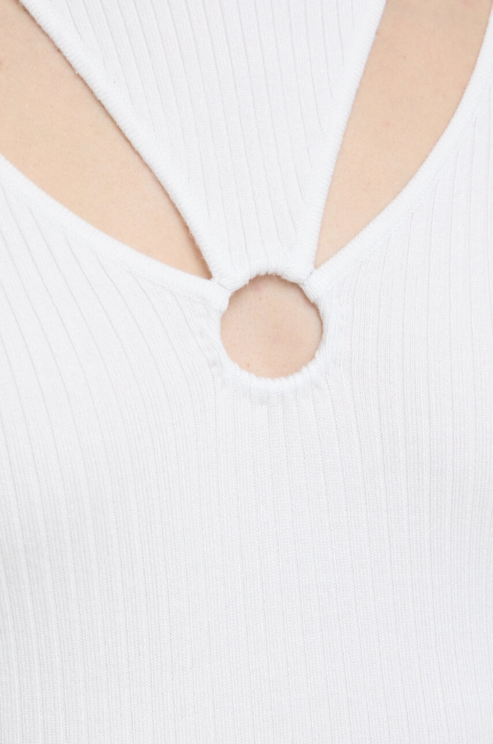 Πουλόβερ Morgan MELINE MELINE.OFF.WHITE λευκό