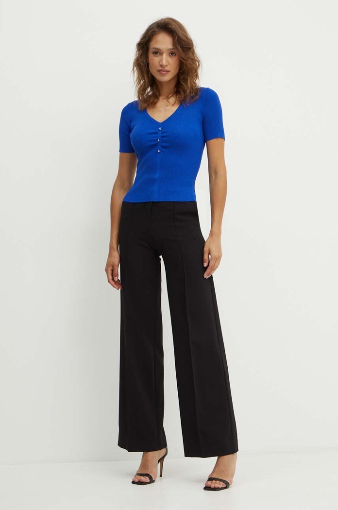 Morgan tricou MARTIG MARTIG.ROYAL albastru AW24