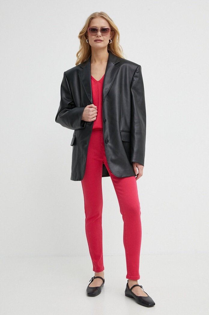 Morgan Sweter MOLLI MOLLI.GRENADINE czerwony SS24