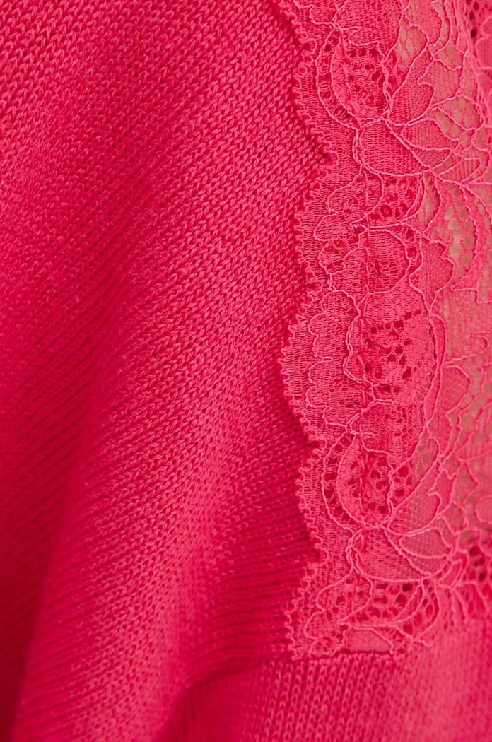 Sweter MOLLI Morgan czerwony MOLLI.GRENADINE