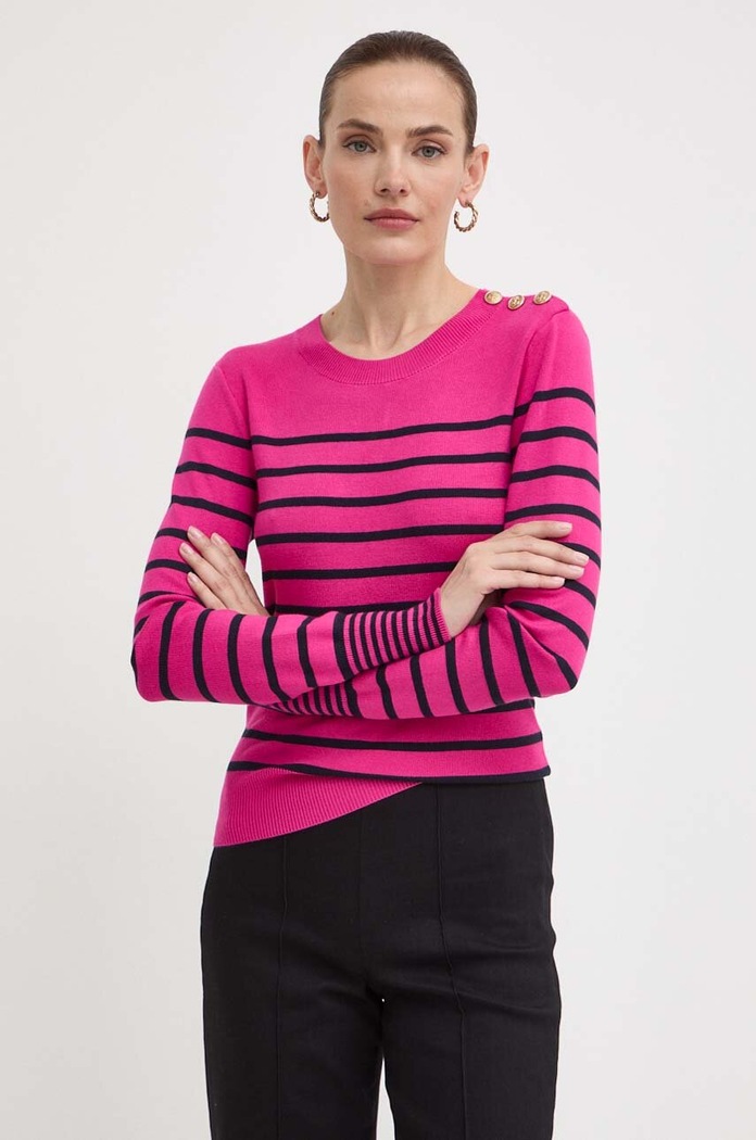 Sweter MTERA Morgan MTERA.BOUGAINVIL różowy