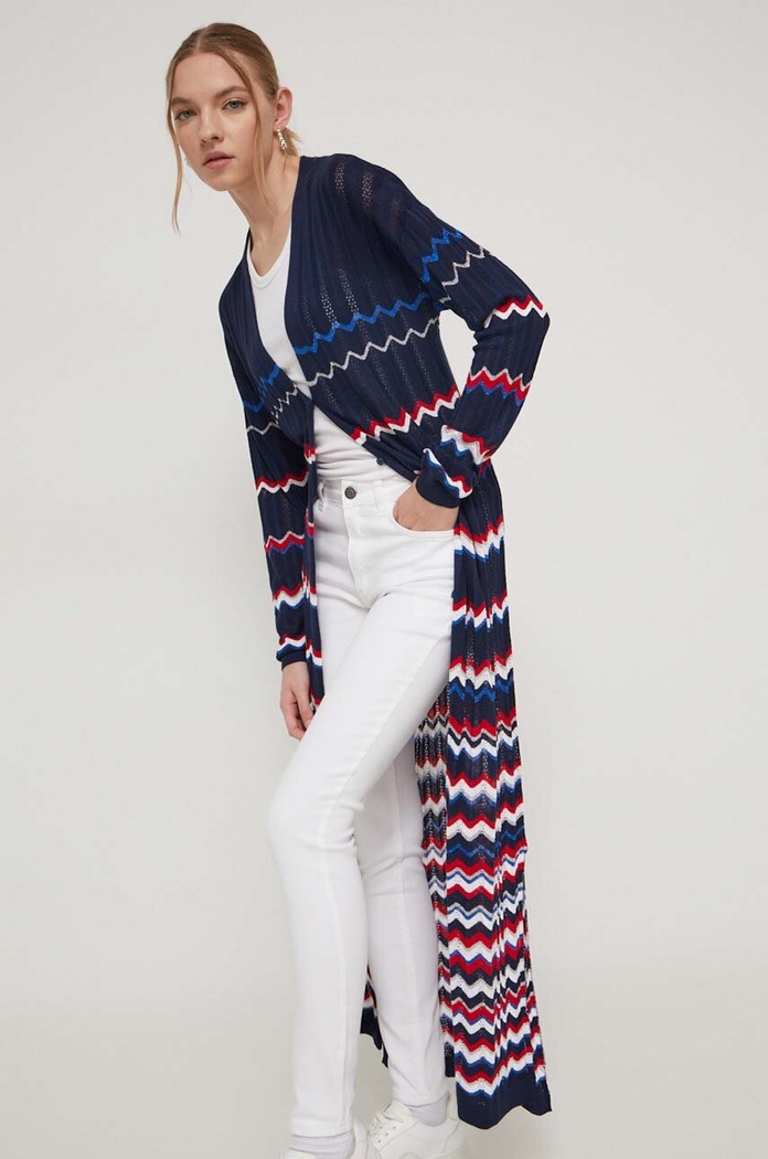 Жилетка Desigual CLOË 24SWJF39 тъмносин SS24