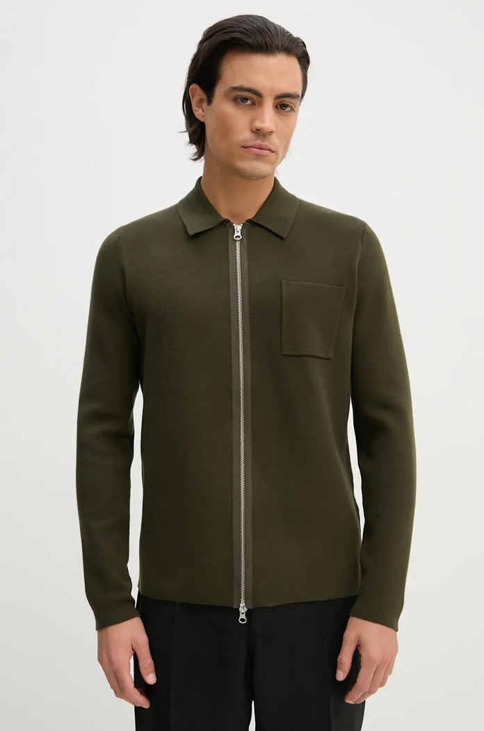 Samsoe Samsoe cardigan uni verde M19422101