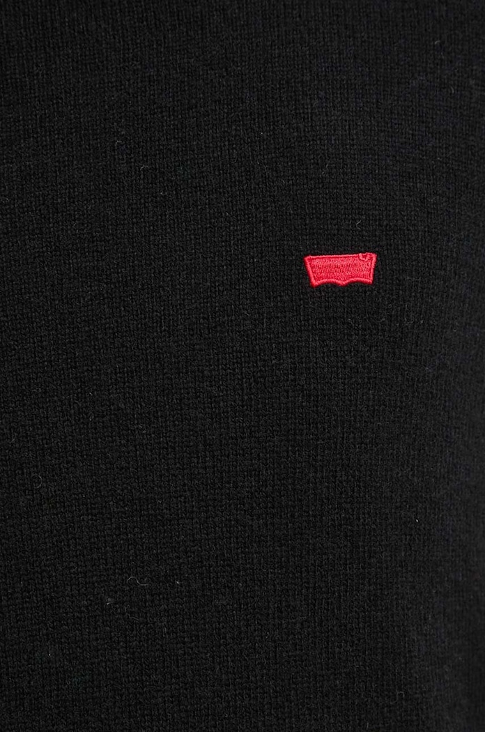Levi's pulover bărbați cu lână A4320 negru