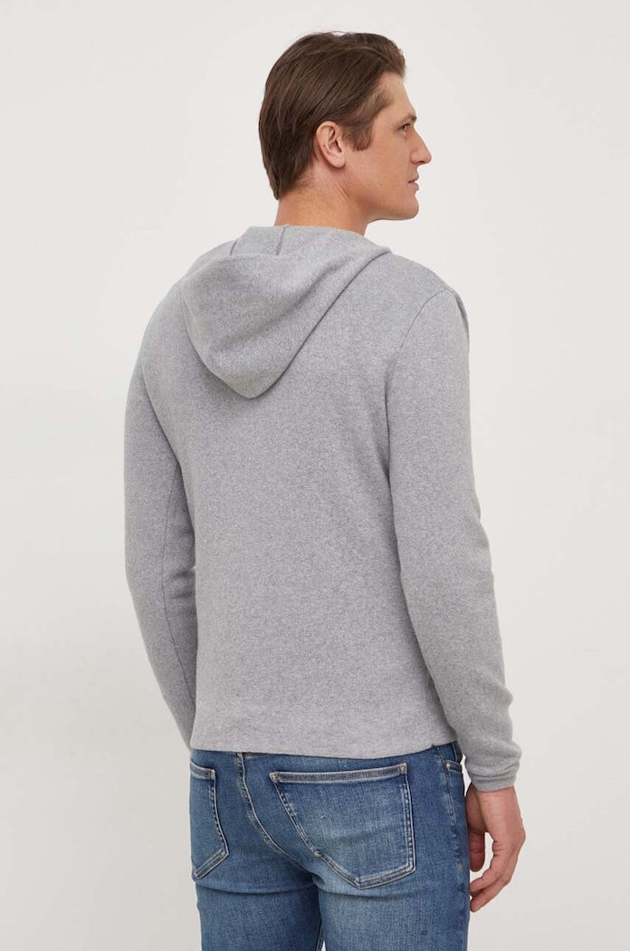 Oblečení Svetr z vlněné směsi Pepe Jeans MAURICE PM702406 šedá