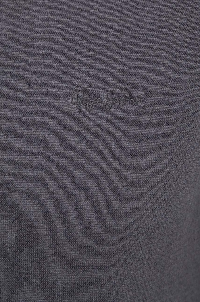 Lněný svetr Pepe Jeans MILLER PM702422 šedá