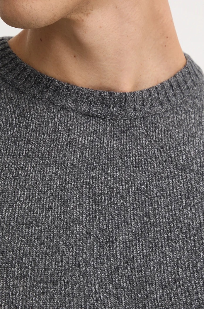 United Colors of Benetton sweter z domieszką wełny 1235U1N67 szary