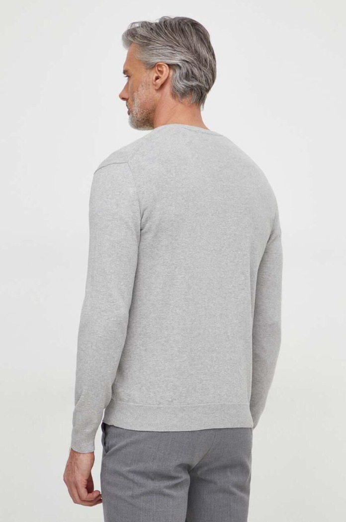 Odzież United Colors of Benetton sweter męski bawełniany 1098U4486 szary