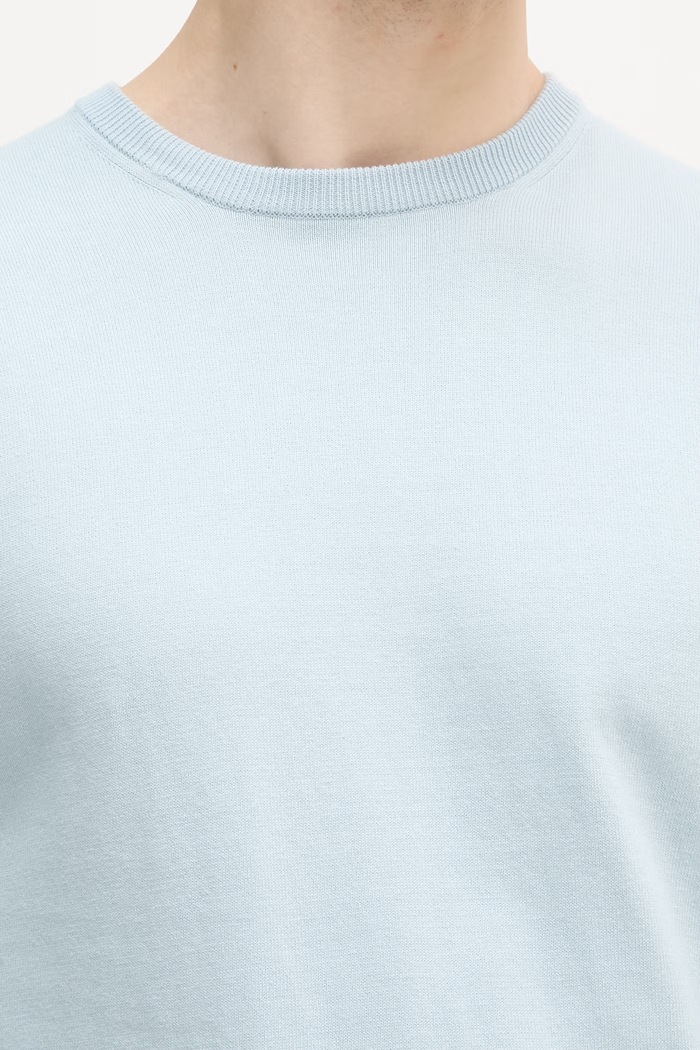 United Colors of Benetton pulover moški bombažen 1098U1I76 modra