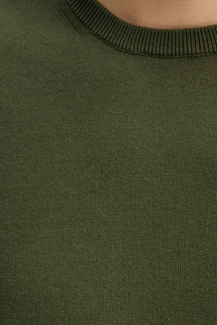 United Colors of Benetton pulover moški bombažen 1098U1I76 zelena