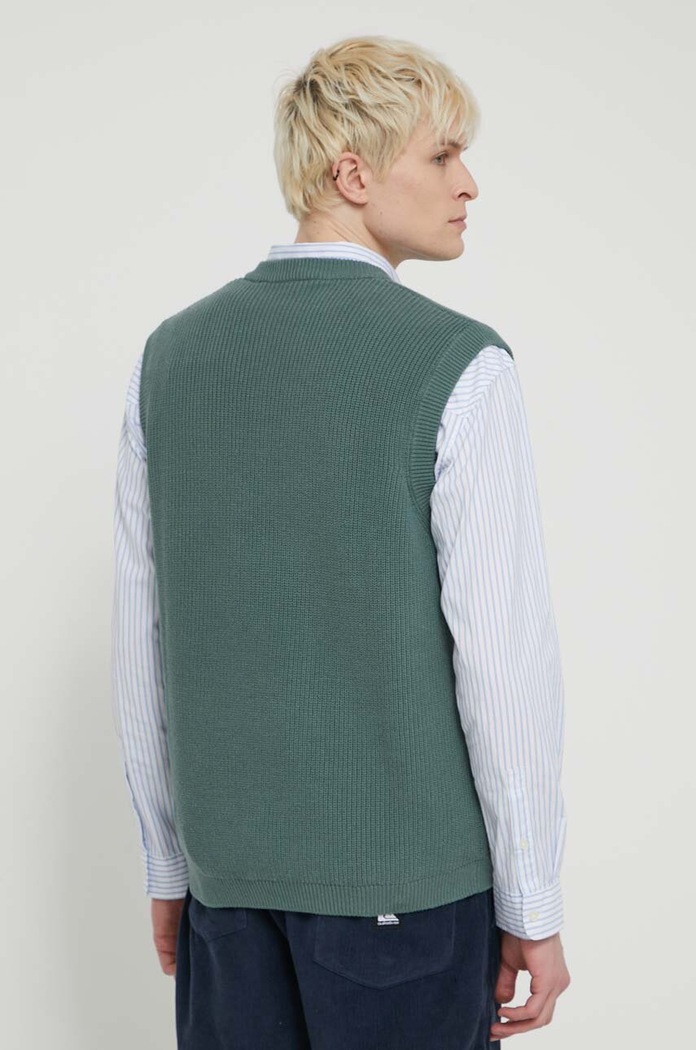 Odzież Dickies kamizelka bawełniana MELVERN VEST DK0A4YYP zielony