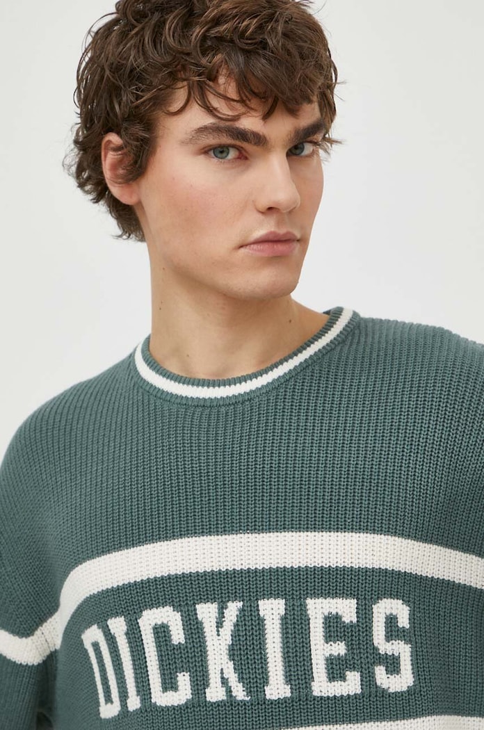 Pulover de bumbac MELVERN Dickies DK0A4YMC verde