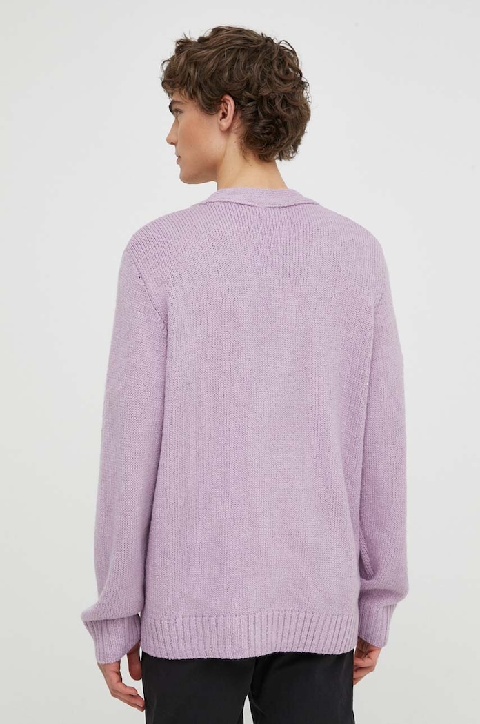 Îmbrăcăminte Won Hundred cardigan din lână 2780.11084 violet
