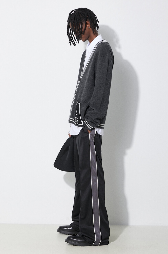 Vlnený kardigán AMBUSH A Patch Knit Cardigan BMHB003S24KNI0010710
