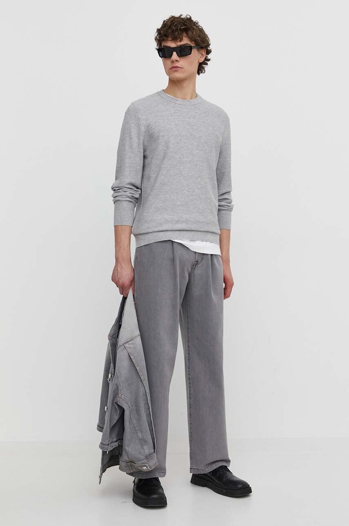 Theory pulover N0186703 gri SS24