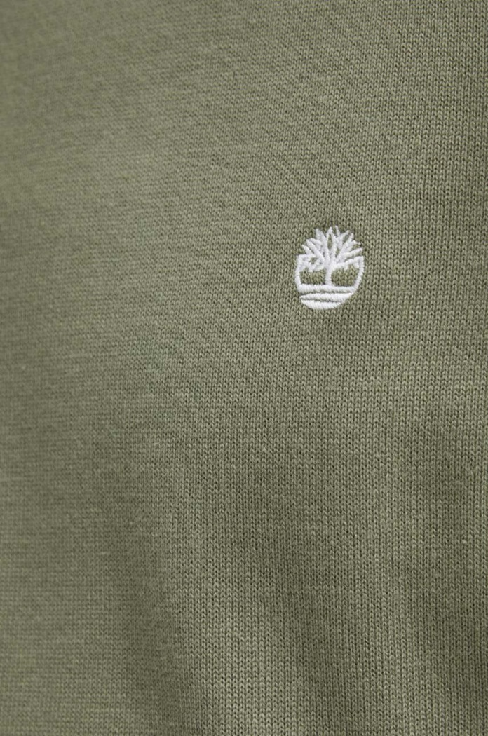 Bavlněný svetr Timberland TB0A2BMM5901 zelená