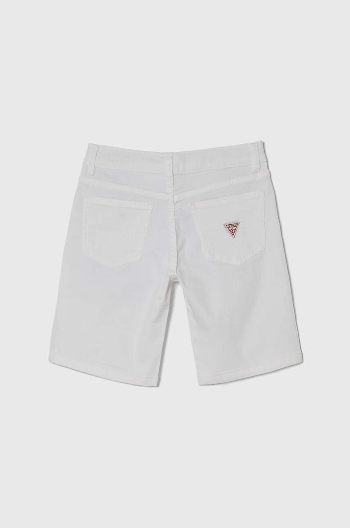 Guess szorty jeansowe dziecięce L4RD11.WE620.PPYH biały SS24