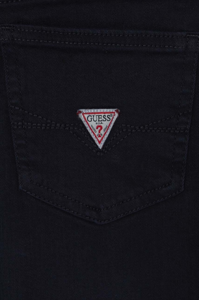 Chłopiec Guess szorty jeansowe dziecięce L4RD11.WE620.PPYH granatowy