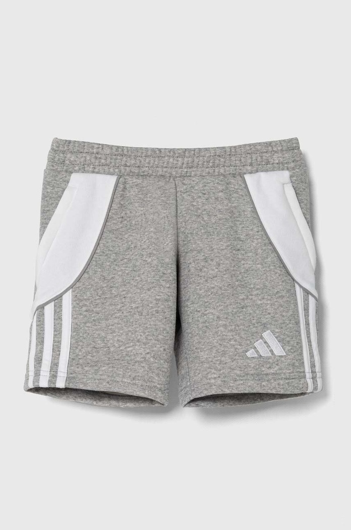 adidas Performance szorty dziecięce TIRO24 SWSHOY aplikacja szary IS1005