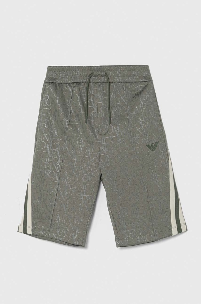 Emporio Armani pantaloni scurti copii casual gri 3D4SJ1.1JMSZ