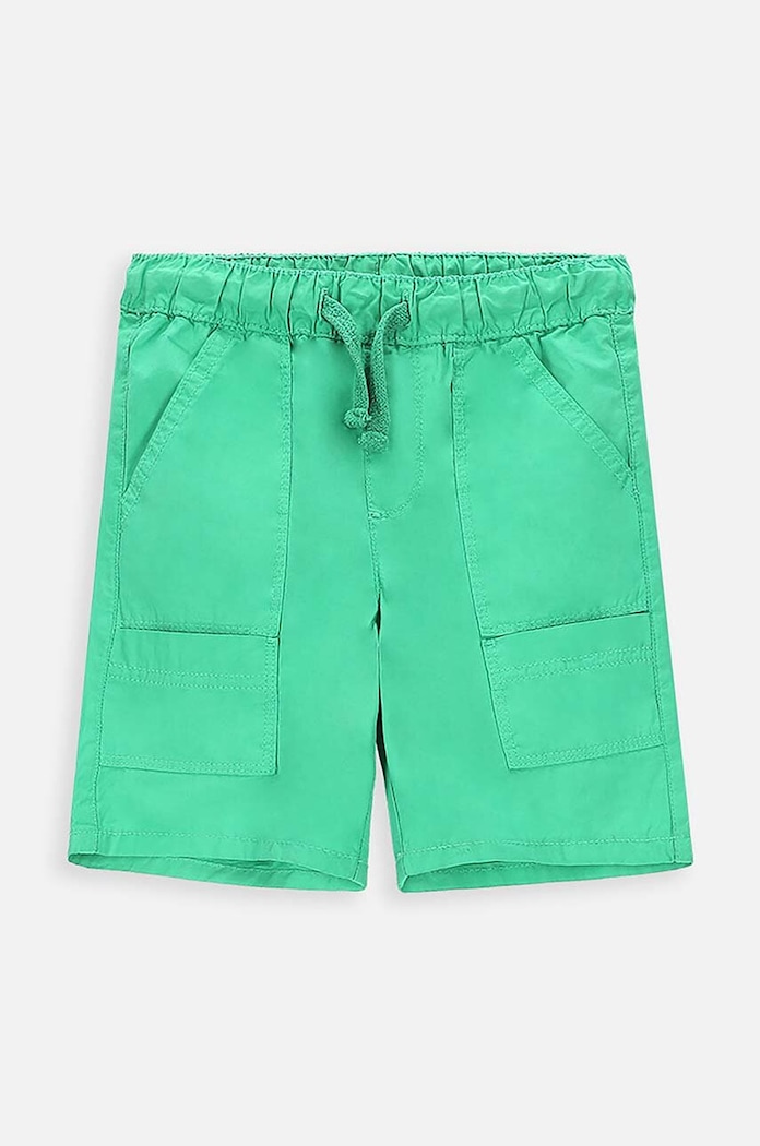 Παιδικό βαμβακερό σορτς Coccodrillo casual πράσινο WC4119502DWK
