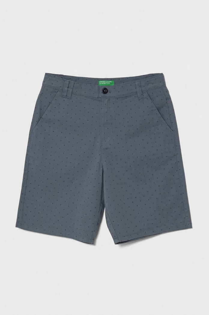 Dětské kraťasy United Colors of Benetton látka modrá 4PA2C902E.G.Seasonal