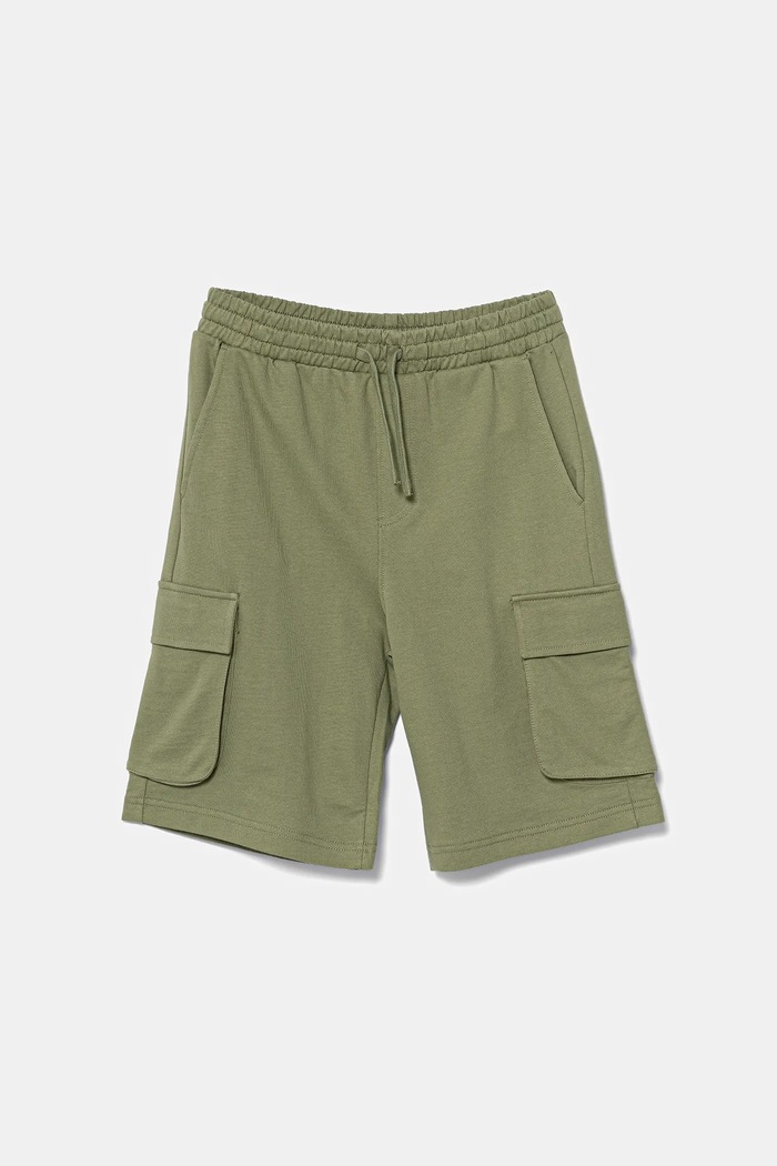 United Colors of Benetton szorty bawełniane zielony 39DJC902N.G.Seasonal