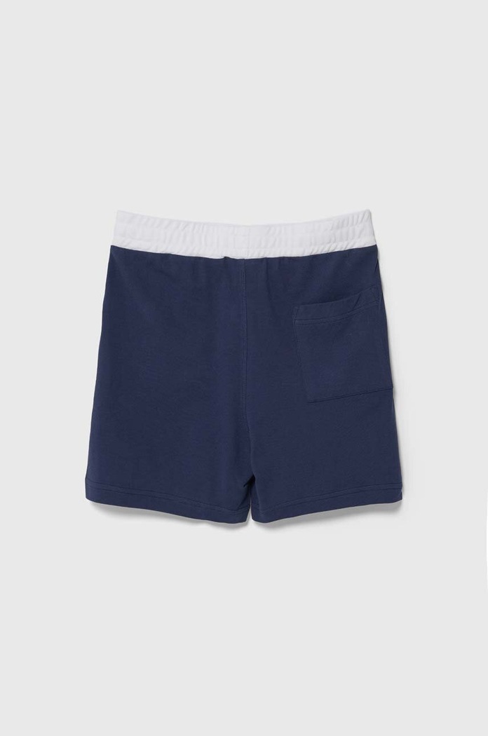 United Colors of Benetton szorty bawełniane dziecięce 3088C902S.G.Seasonal granatowy SS24