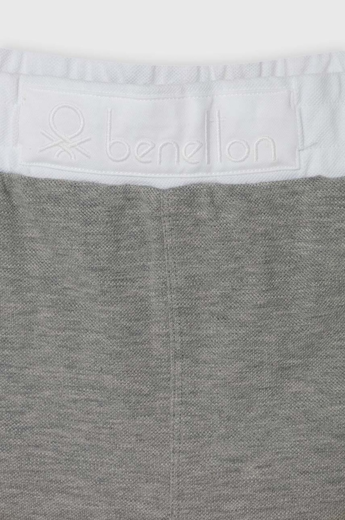 Chłopiec United Colors of Benetton szorty bawełniane dziecięce 3088C902S.G.Seasonal szary