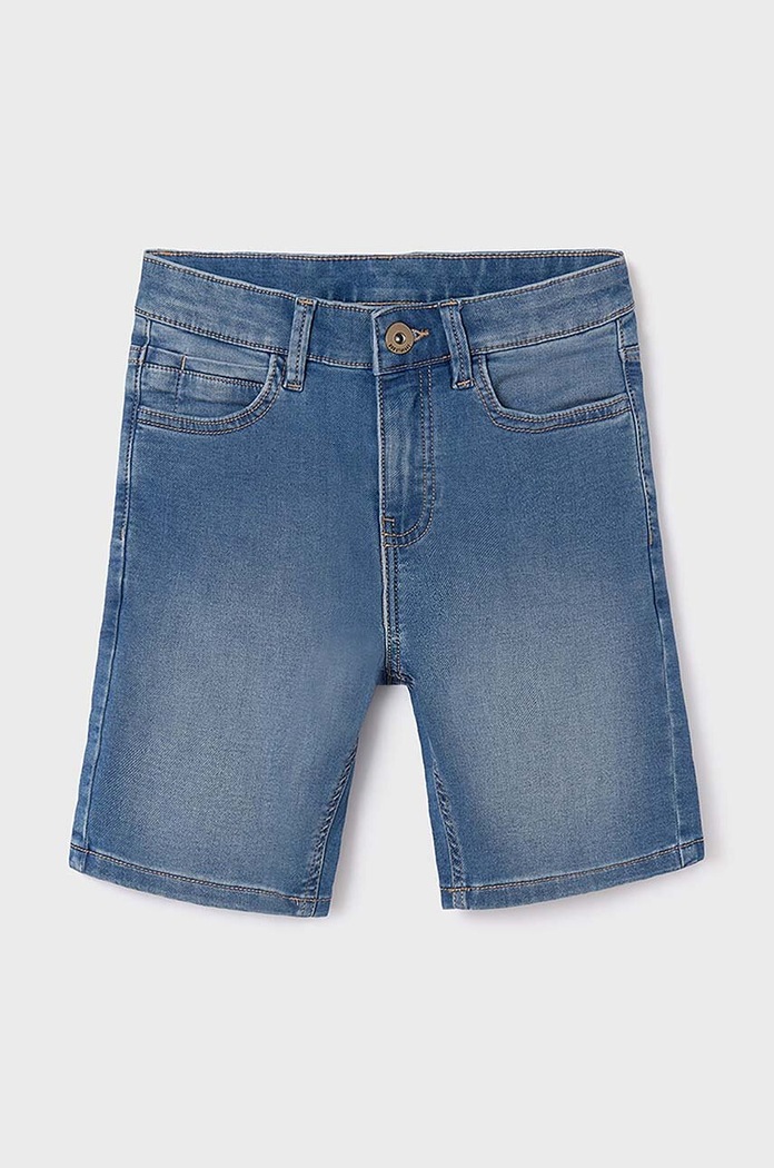 Dětské riflové kraťasy Mayoral soft denim 6286.7D.Junior.PPYH modrá SS24