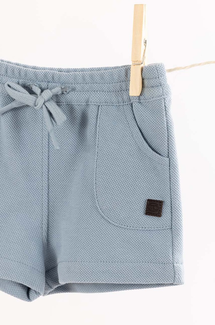 Παιδικό βαμβακερό σορτς Tartine et Chocolat TY26131.104 μπλε