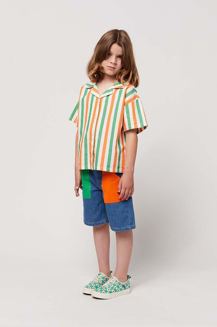 Bobo Choses szorty jeansowe dziecięce 124AC086