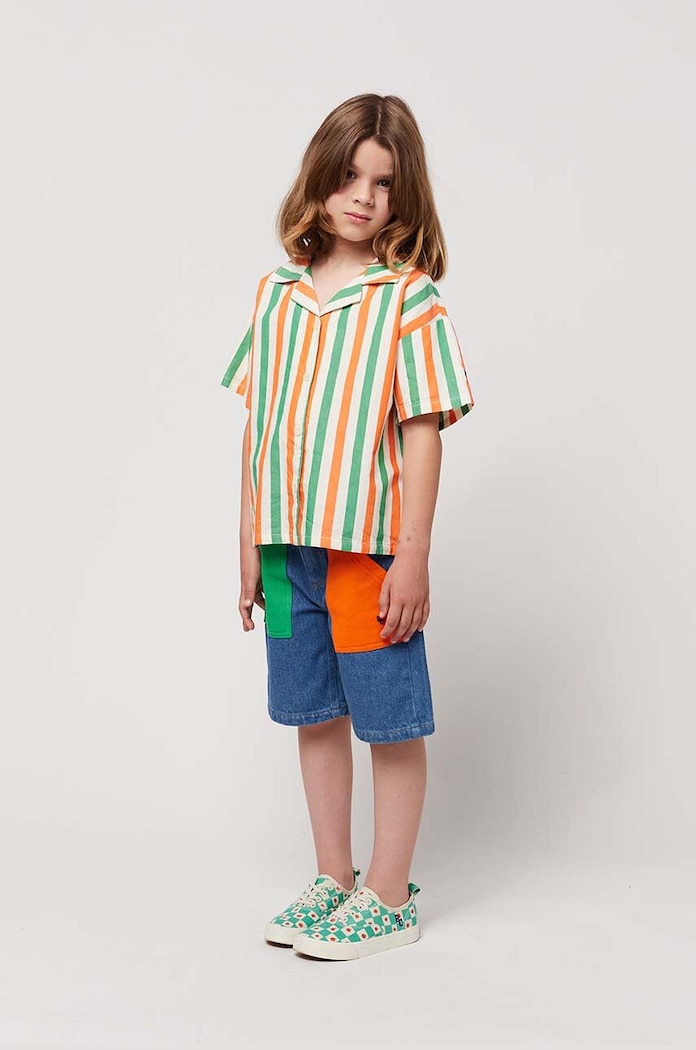 Bobo Choses szorty jeansowe dziecięce 124AC086