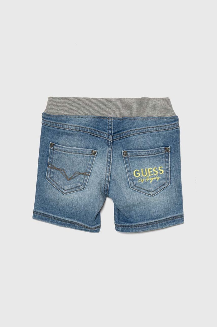 Dětské riflové kraťasy Guess N4GD15.D4GV0.PPYH modrá SS24