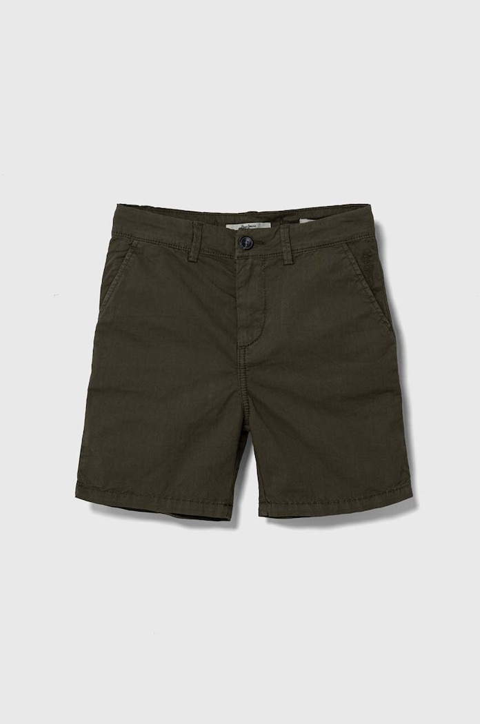 Pepe Jeans szorty dziecięce THEODORE SHORT casual zielony PB800789