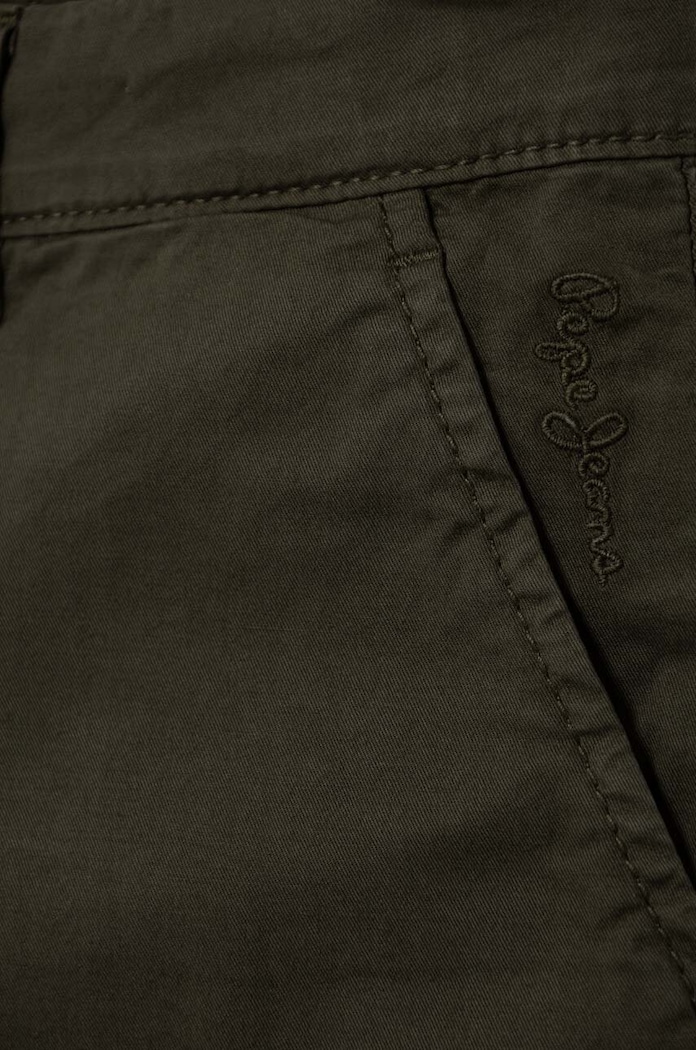 Chłopiec Pepe Jeans szorty dziecięce THEODORE SHORT PB800789 zielony