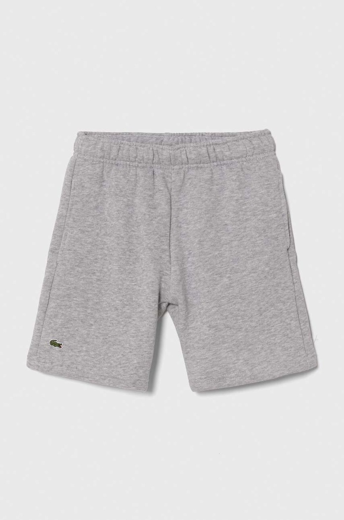 Lacoste gyerek rövidnadrág melanzs szürke GJ9733