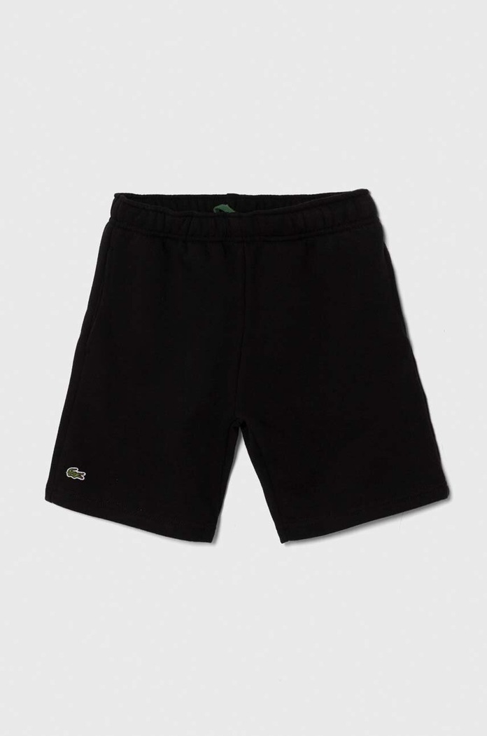 Παιδικό σορτς Lacoste casual μαύρο GJ9733