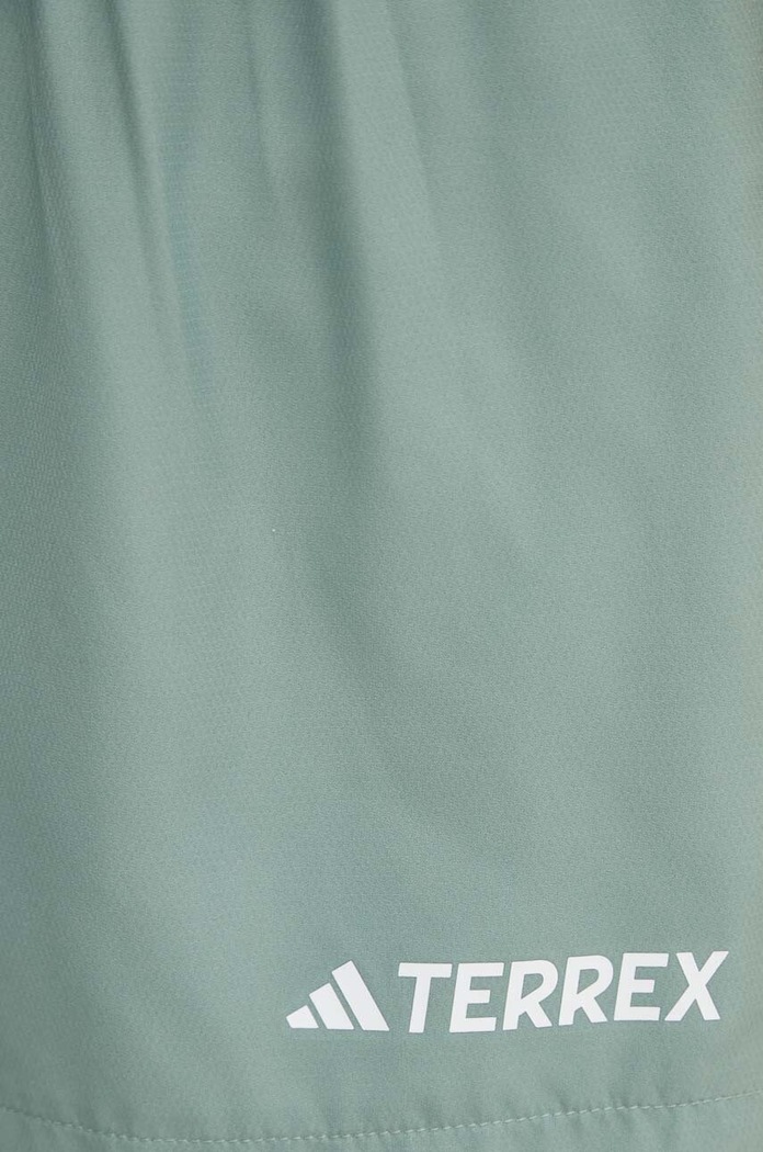 Športové krátke nohavice adidas TERREX zelená IP4862