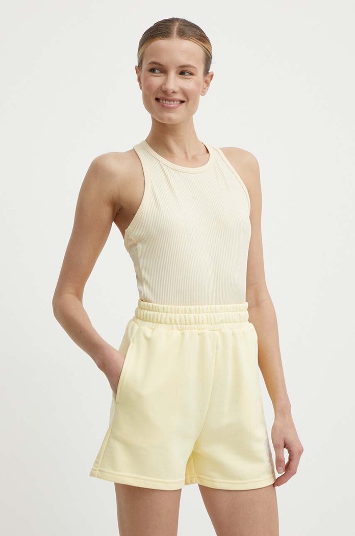 Fila szorty Linyi żółty FAW0763