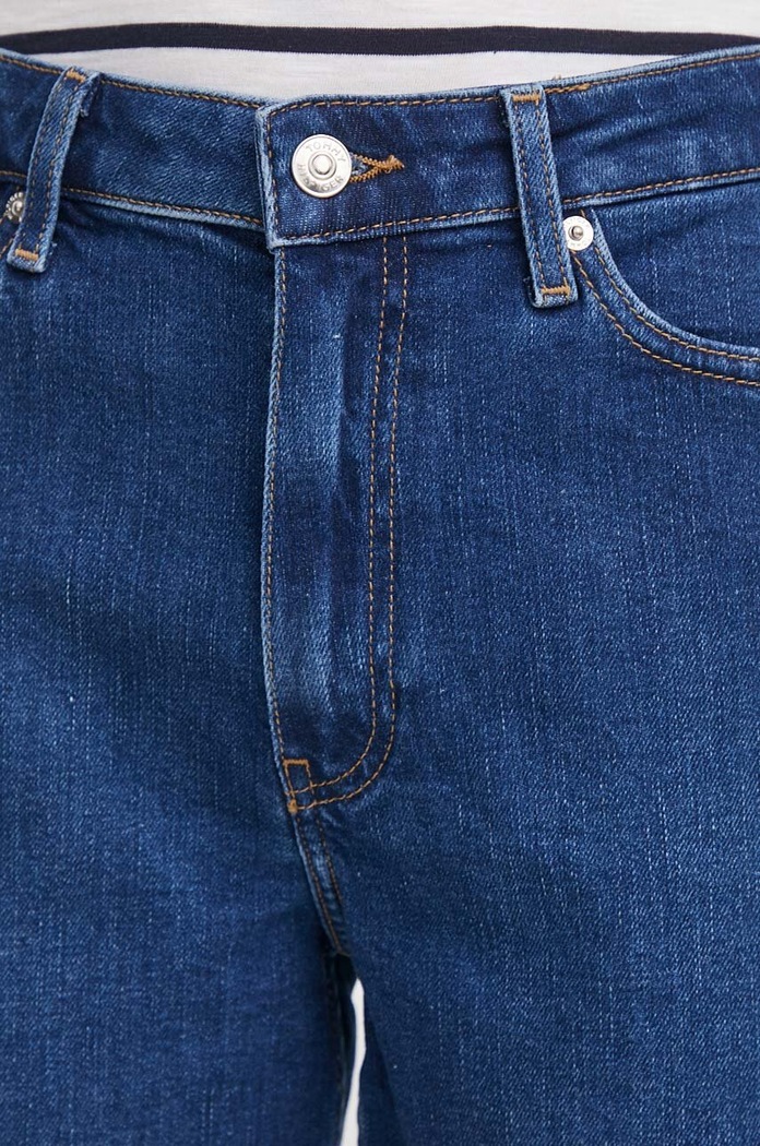Džínové šortky Tommy Hilfiger námořnická modř WW0WW41320