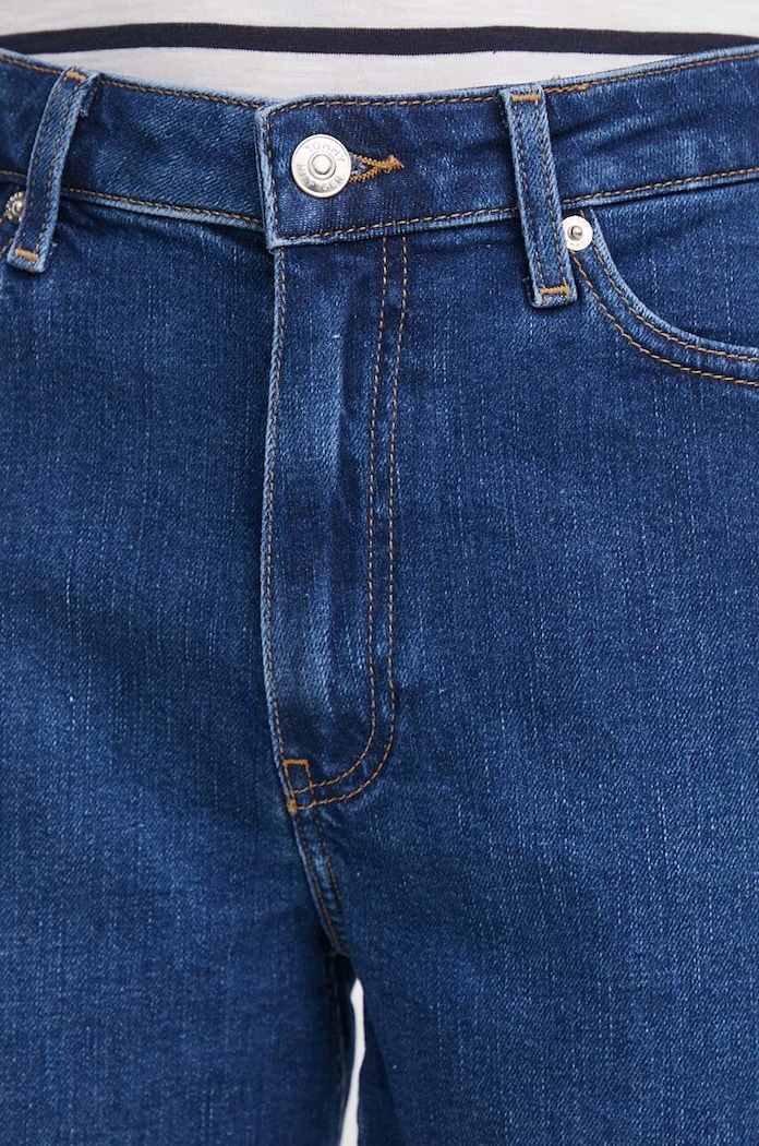 Džínové šortky Tommy Hilfiger námořnická modř WW0WW41320