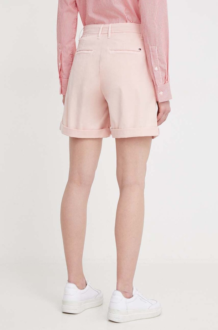 Odzież Tommy Hilfiger szorty WW0WW42457 różowy