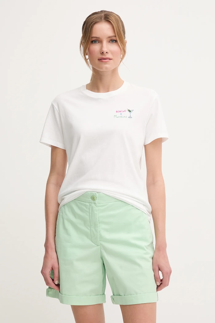 Kraťasy Tommy Hilfiger zelená WW0WW42457