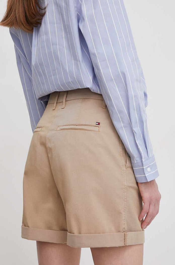 Odzież Tommy Hilfiger szorty WW0WW42457 beżowy