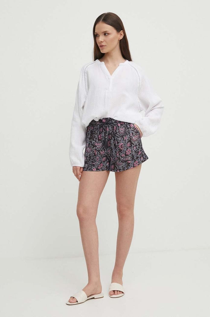 Pepe Jeans szorty PATTY PL801103 czarny SS24